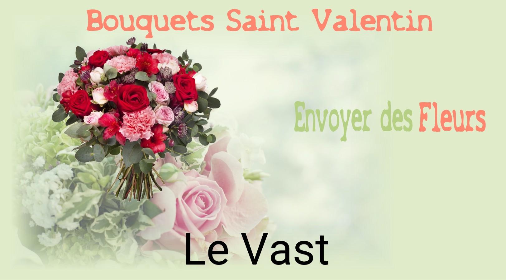 Roses de Saint-Valentin livrées à Le Vast